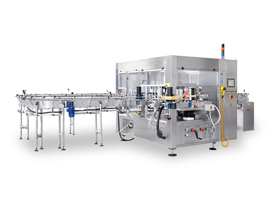 全自動回轉(zhuǎn)式熱熔膠貼標(biāo)機